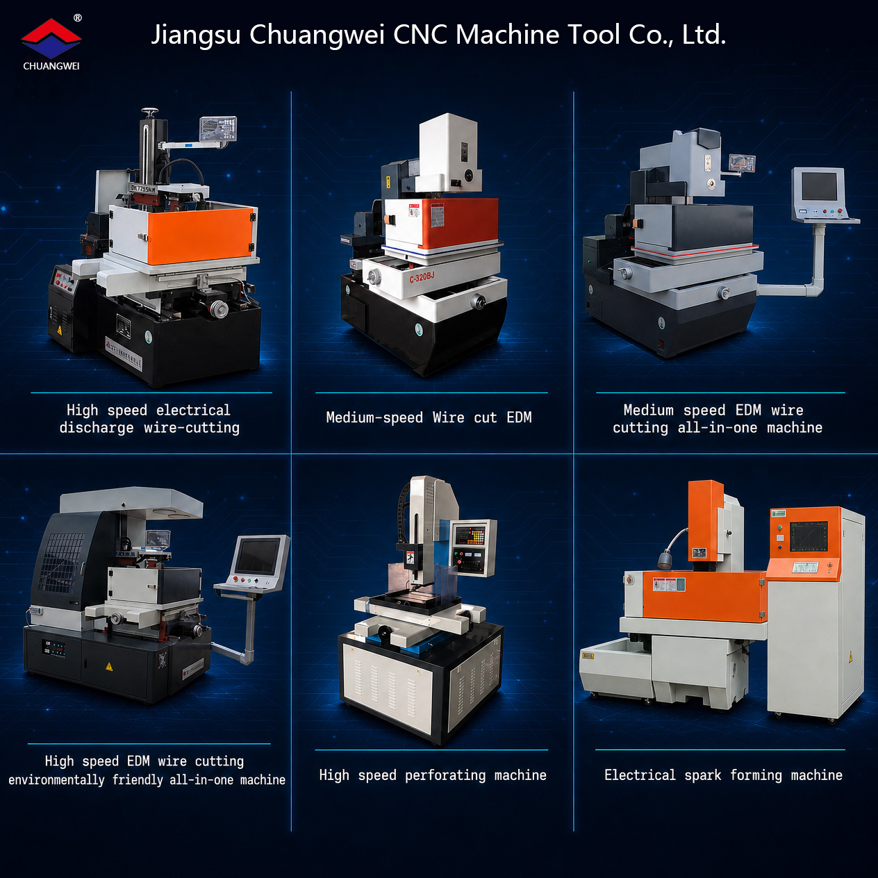 Machine-outil de découpe de fil CNC EDM de haute qualité